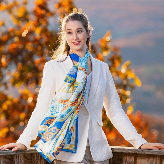 Mongolian Hospitality Scarf