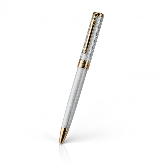 Zhen Shan Ren Wondrous Pen - Silver with Gold Finish