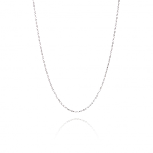 Cable Chain 18kt White Gold (Chain Only)
