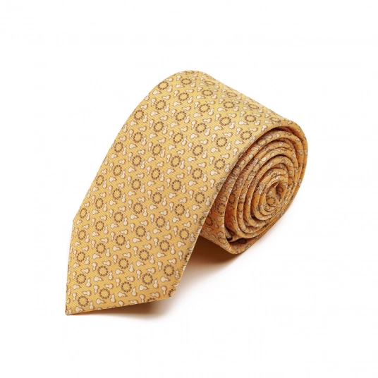 The Heroic Lu Zhishen Tie - Gold
