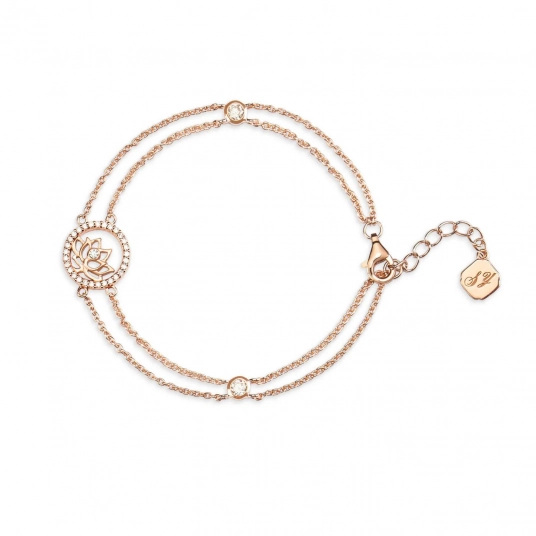 Lotus Fairies Bracelet - Rose Gold