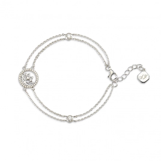 Lotus Fairies Bracelet - Silver