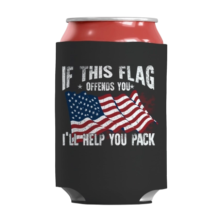 If This Flag Offends You, Ill Help You Pack