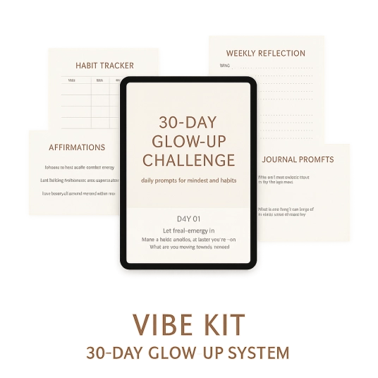 Glow Keys Monthly Vibe Kits: 30-Day Glow-Up System