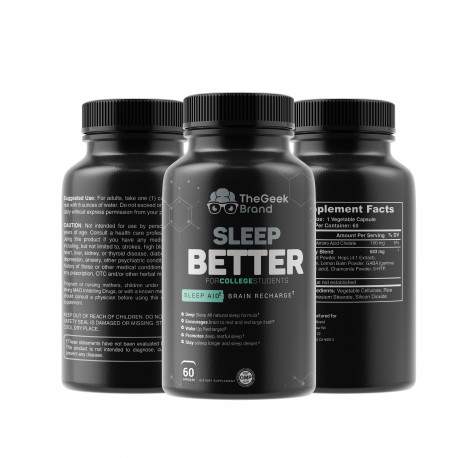Sleep Better - Deep Sleep + Brain Recharge!