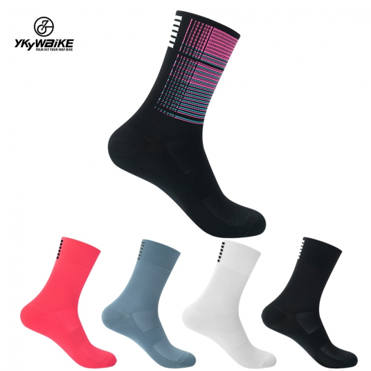 Sports Racing Cycling Socks Professional Breathable Road Bicycle Socks Men and Women