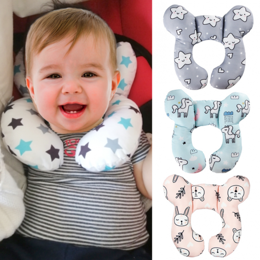 Baby Pillow Protective Travel Car Seat Head Neck Support Pillows