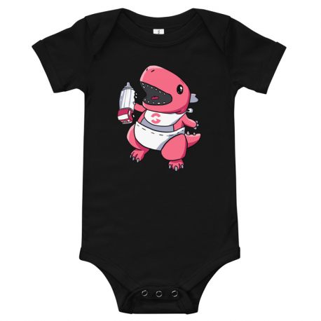 GrooveZilla Baby Short-Sleeve Onesie Bodysuit