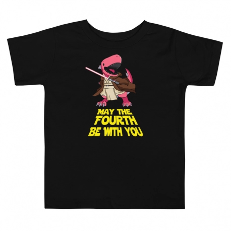GrooveZilla May The Fourth Be With You Toddler Short Sleeve Tee