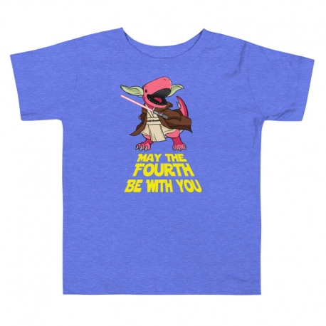 YodaZilla May The Fourth Be With You Toddler Short Sleeve Tee