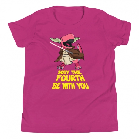YodaZilla May The Fourth Be With You Youth Short Sleeve T-Shirt