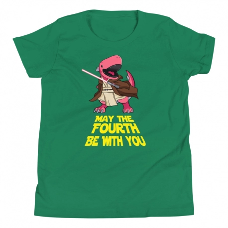 GrooveZilla May The Fourth Be With You Youth Short Sleeve T-Shirt
