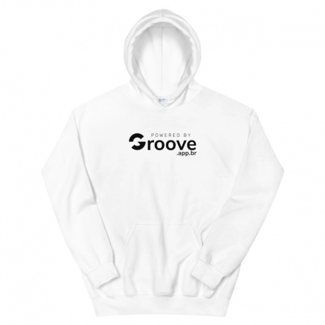 Powered By Groove.app.br Unisex Hoodie