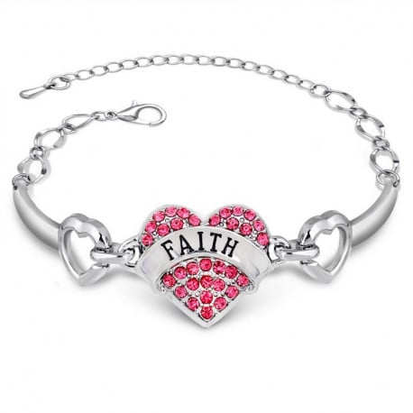 Faith Crystal Bracelet