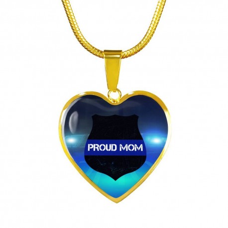 Limited Edition - Proud Police Mom Necklace