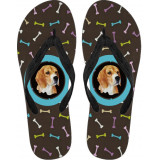 Beagle Cool Flip Flops