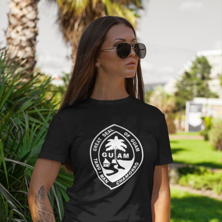 Ladies Guam Seal Tee - The Power Of The Island