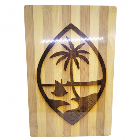 Square Guam Cutting Board