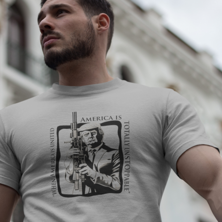When America Is United, America Is Totally Unstoppable Trump Tee