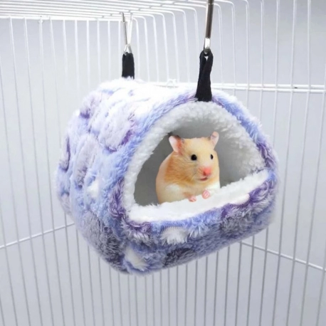 Happy Hamster™️ Printed Fluffy Tent