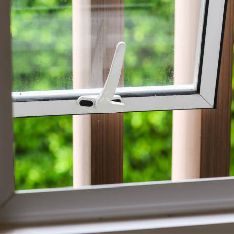 Window Lock Installation- Aluminum Metal Sliding Hand Lock. 0.08 Installation Hour Included.