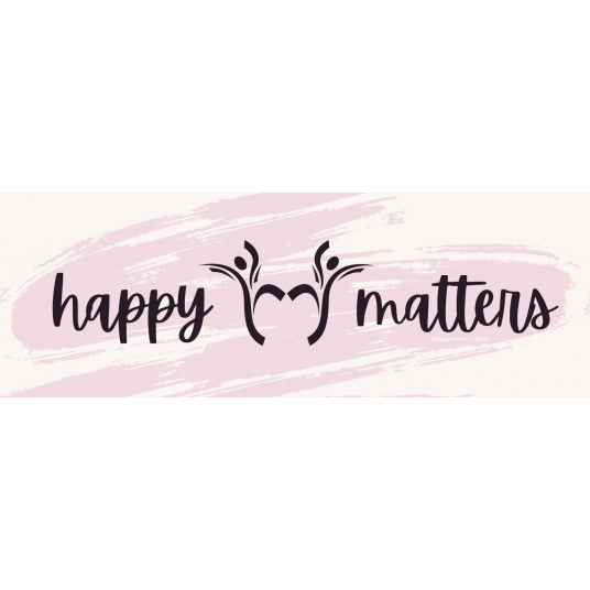 happy matters - rectangle re~minder magnet