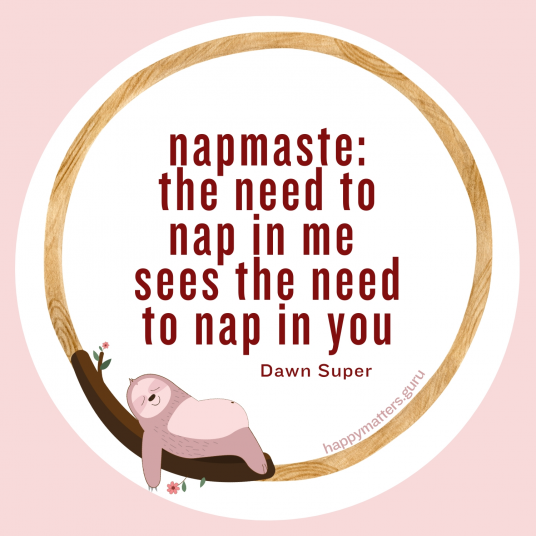 Narcolepsy napmaste: the need to nap in me sees the need to nap in you - round humor magnet