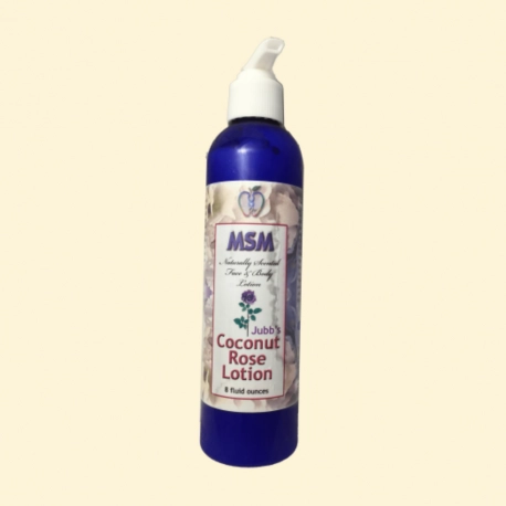 Coconut Rose MSM Lotion