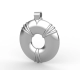 Aulterra Energy Pendant Silver