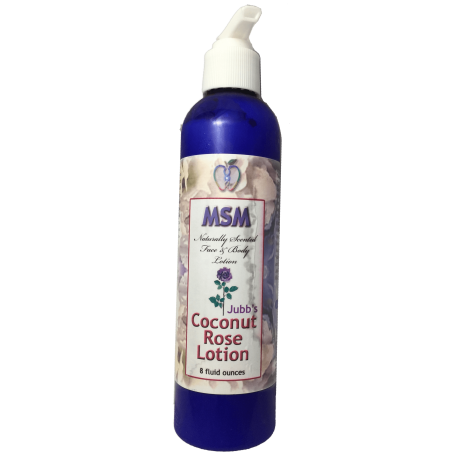 Coconut Rose MSM Lotion