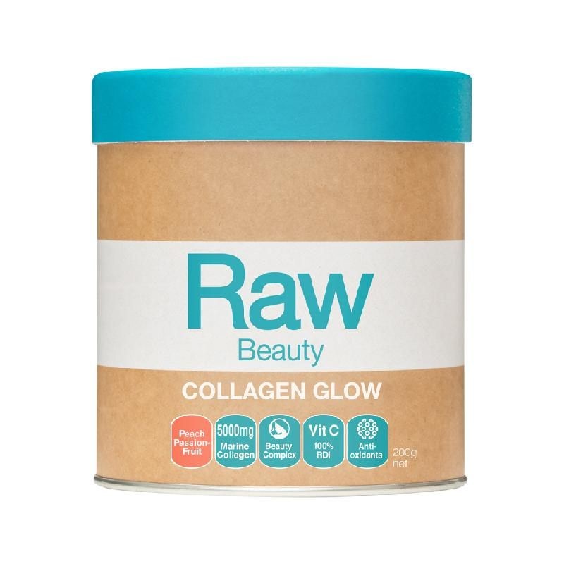 Raw Beauty Collagen Glow Peach Passionfruit 200g