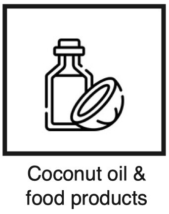 Coconut oil & food products