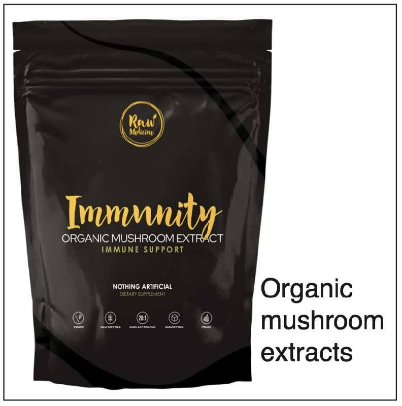Organic mushroom extracts
