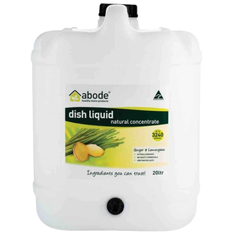Dish Liquid Concentrate Ginger & Lemongrass 20L Drum with Tap