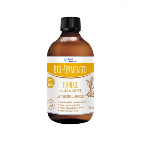 Bio-Fermented Turmeric with Ginger and Black Pepper 500ml