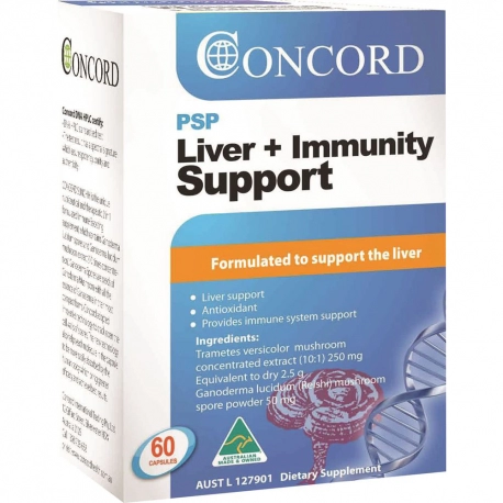 PSP Liver Plus Immunity Support 60c