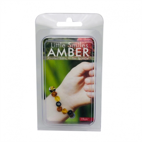 Adult Amber Bracelet (19cm+) Dark Multi