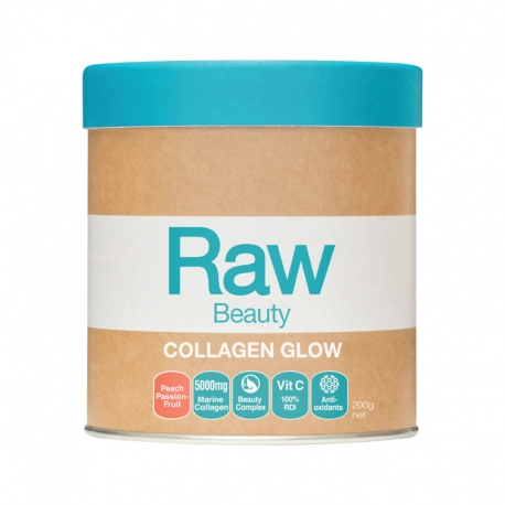 Raw Beauty Collagen Glow Peach Passionfruit 200g