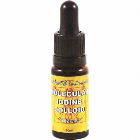 Molecular Iodine Colloid 1% ww 10ml