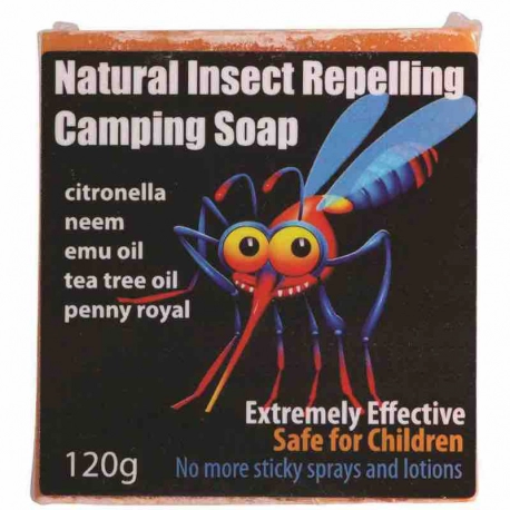 Natural Insect Repelling Camping Soap 120g