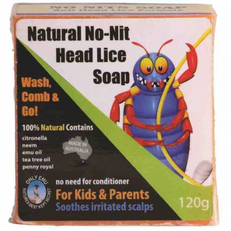 Natural NoNit Head Lice Soap 120g