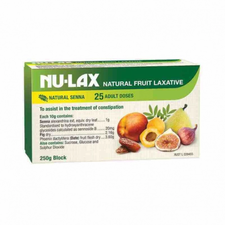 Natural Fruit Laxative with Senna 250g