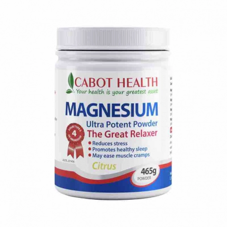 Magnesium Ultra Potent Citrus Powder 465g