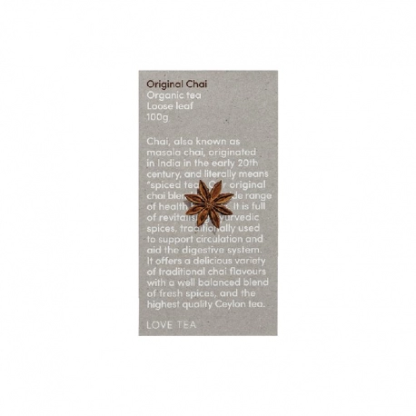 Organic Original Chai Tea Loose Leaf 100g