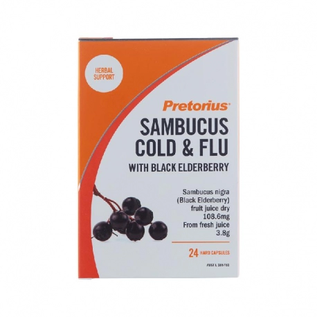 Sambucus Cold & Flu with Black Elderberry 24c