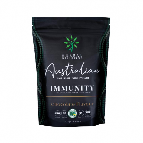 Australian Fava Bean Plant Protein Immunity Chocolate 375g