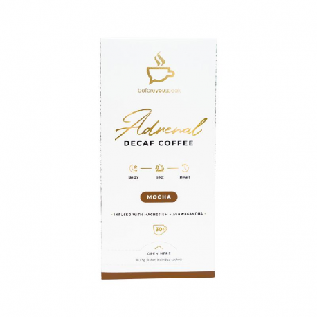 Adrenal Decaf Coffee Mocha 5g x 30 Pack