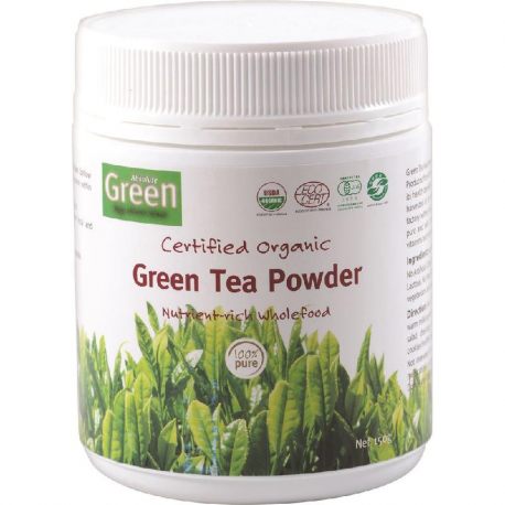 Certified Organic Green Tea Powder 150g
