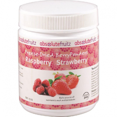 Freeze Dried Raspberry Strawberry Powder 150g