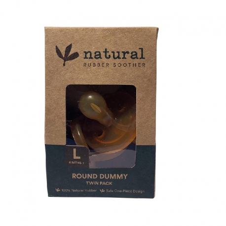 Round Dummy Large (6+ Months) Twin Pack